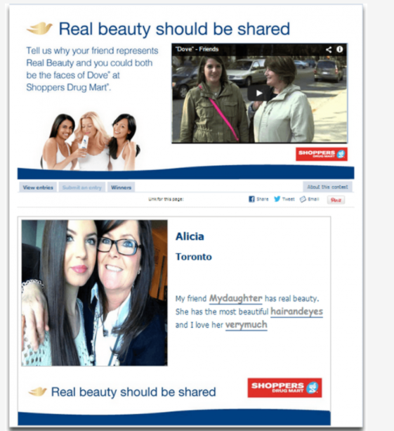 Dove Real Beauty Social Media Campaign