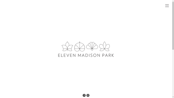 Eleven Madison Park Restaurant Landing Page