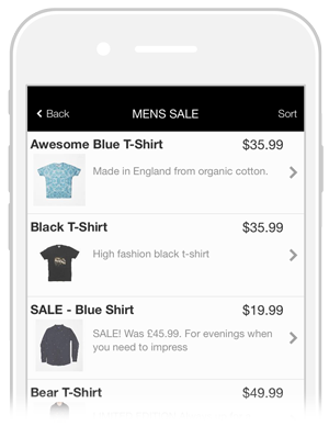 Product Shopping App