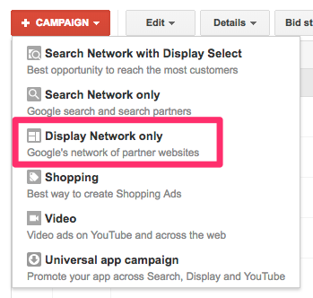 Setting up Display Network Campaign